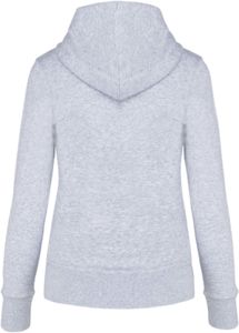 Sweat zippé capuche F | Sweat à capuche publicitaire Oxford Grey 1