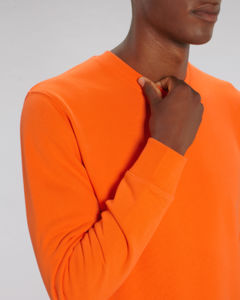 Sweat coton bio | Sweat personnalisé Bright Orange 2