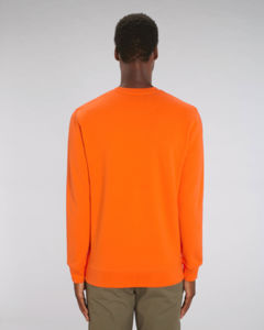 Sweat coton bio | Sweat personnalisé Bright Orange 4