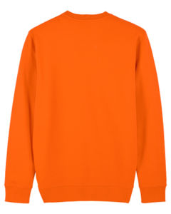 Sweat coton bio | Sweat personnalisé Bright Orange 7