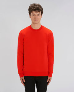 Sweat coton bio | Sweat personnalisé Bright red