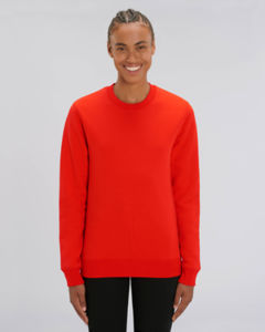 Sweat coton bio | Sweat personnalisé Bright red 1