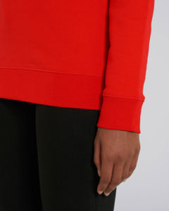 Sweat coton bio | Sweat personnalisé Bright red 4