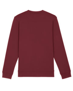 Sweat coton bio | Sweat personnalisé Burgundy 7