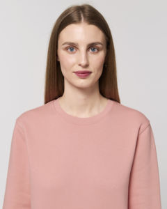 Sweat coton bio | Sweat personnalisé Canyon pink 5