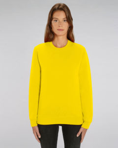 Sweat coton bio | Sweat personnalisé Golden Yellow 1