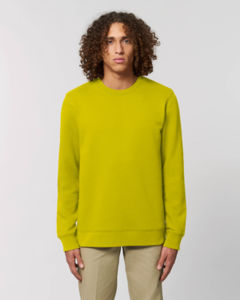 Sweat coton bio | Sweat personnalisé Hay yellow 1