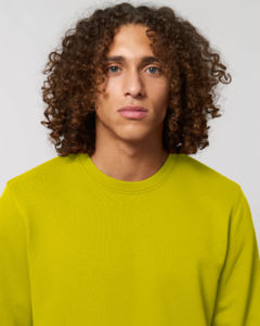 Sweat coton bio | Sweat personnalisé Hay yellow 3