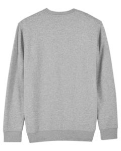 Sweat coton bio | Sweat personnalisé Heather Grey 11