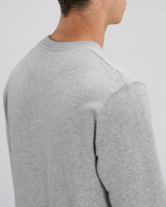 Sweat coton bio | Sweat personnalisé Heather Grey 4