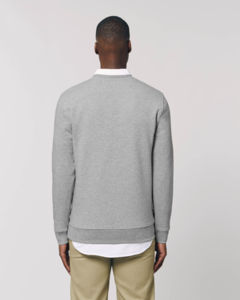 Sweat coton bio | Sweat personnalisé Heather Grey 8