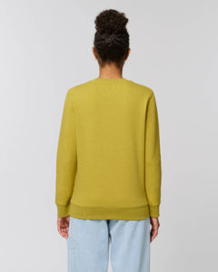 Sweat coton bio | Sweat personnalisé Heather neppy lemon grass 7