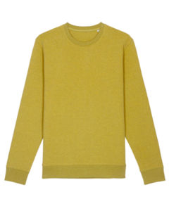 Sweat coton bio | Sweat personnalisé Heather neppy lemon grass 8