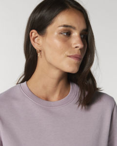 Sweat coton bio | Sweat personnalisé Lilac Petal 5