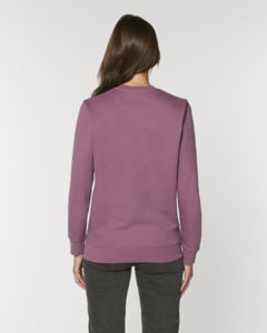 Sweat coton bio | Sweat personnalisé Mauve 3