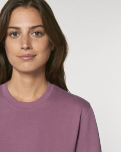 Sweat coton bio | Sweat personnalisé Mauve 5