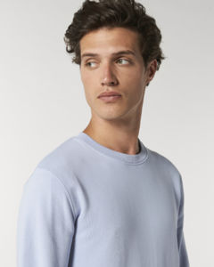 Sweat coton bio | Sweat personnalisé Serene Blue 4