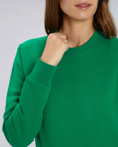 Sweat coton bio | Sweat personnalisé Varsity Green 3