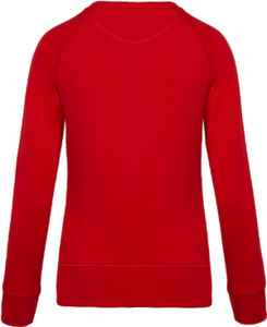 Sweat raglan F | Sweat personnalisé Rouge