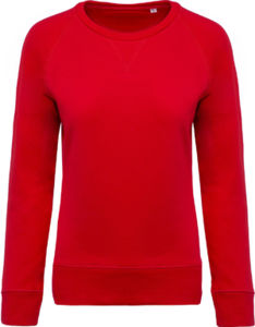 Sweat raglan F | Sweat personnalisé Rouge 1