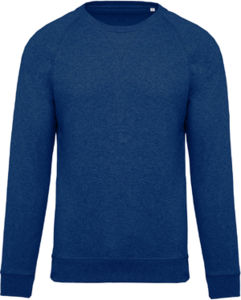 Sweat raglan H | Sweat personnalisé Bleu océan 1