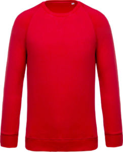 Sweat raglan H | Sweat personnalisé Rouge 1