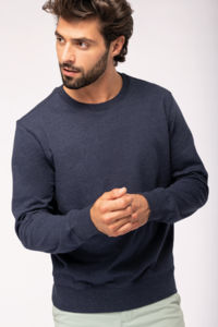 Sweat recyclé unisexe | Sweat personnalisé Recycled Anthracite Heather 3