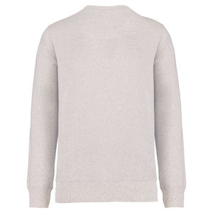 Sweat recyclé unisexe | Sweat personnalisé Recycled cream heather 1