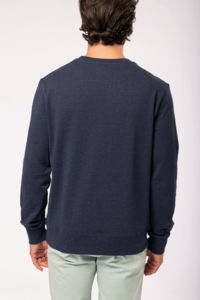 Sweat recyclé unisexe | Sweat personnalisé Recycled navy heather 4