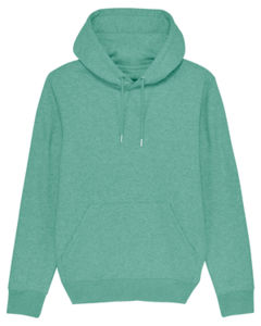 Sweat iconique recyclé | Sweat publicitaire Mid Heather Green 7