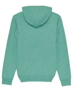 Sweat iconique recyclé | Sweat publicitaire Mid Heather Green 8