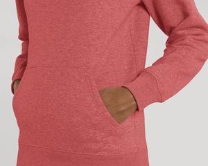 Sweat iconique recyclé | Sweat publicitaire Mid Heather Red 14