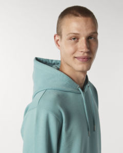 Sweat iconique recyclé | Sweat publicitaire Teal Monstera 4