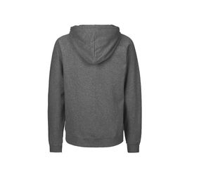 Sweat zip coton bio H | Sweat publicitaire Dark Heather 2