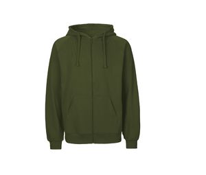 Sweat zip coton bio H | Sweat publicitaire Military 1