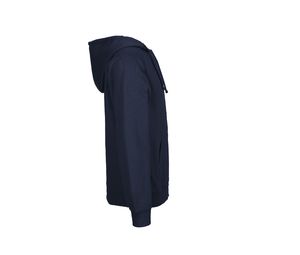 Sweat zip coton bio H | Sweat publicitaire Navy 3