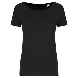 T-shirt modal éco F | T-shirt personnalisé Black 4