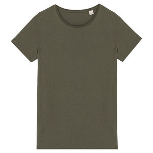 T-shirt modal éco F | T-shirt personnalisé Organic khaki 11