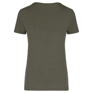 T-shirt modal éco F | T-shirt personnalisé Organic khaki 8