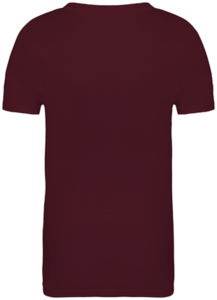 T-shirt coton bio enfant | T-shirt personnalisé Dark cherry