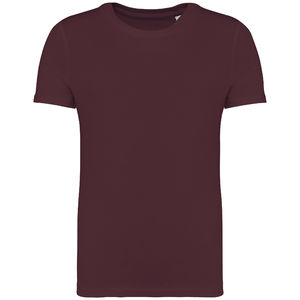 T-shirt coton bio enfant | T-shirt personnalisé Dark cherry 2