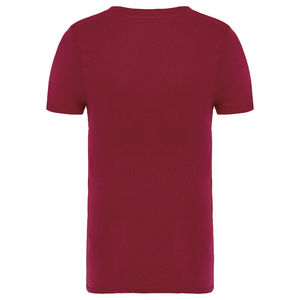 T-shirt coton bio enfant | T-shirt personnalisé Hibiscus red 3