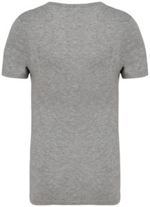 T-shirt coton bio enfant | T-shirt personnalisé Moon grey heather