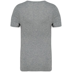 T-shirt coton bio enfant | T-shirt personnalisé Moon grey heather 3