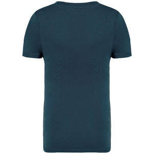 T-shirt coton bio enfant | T-shirt personnalisé Peacock blue 4