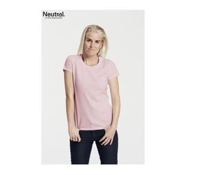 T-shirt fit coton bio F | T-shirt personnalisé Light Pink 1