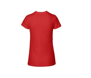 T-shirt fit coton bio F | T-shirt personnalisé Red 2
