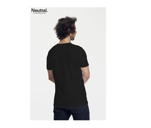 T-shirt fit coton bio H | T-shirt personnalisé Black 2