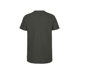 T-shirt fit coton bio H | T-shirt personnalisé Charcoal 2