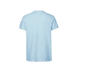 T-shirt fit coton bio H | T-shirt personnalisé Light Blue 2